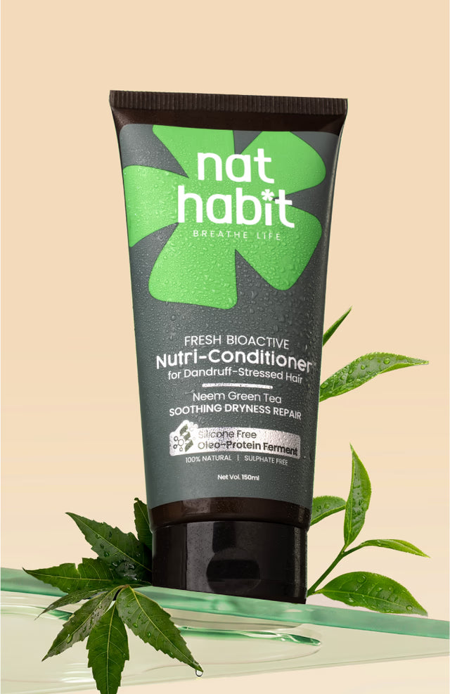 Neem Green Tea Nutri-Conditioner for Dandruff-Stressed Hair
