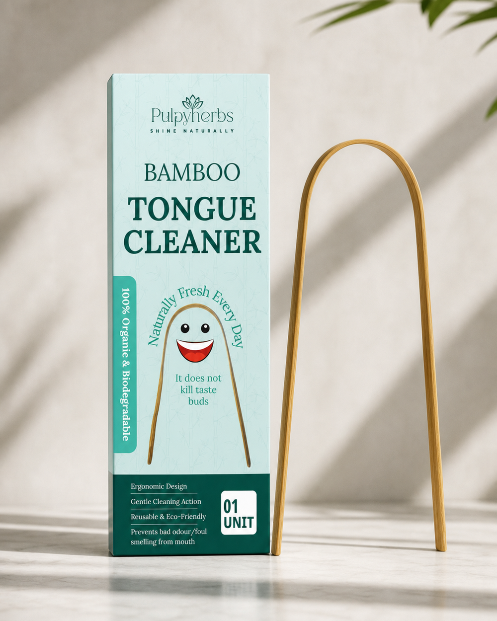 Bamboo Tongue Cleaner