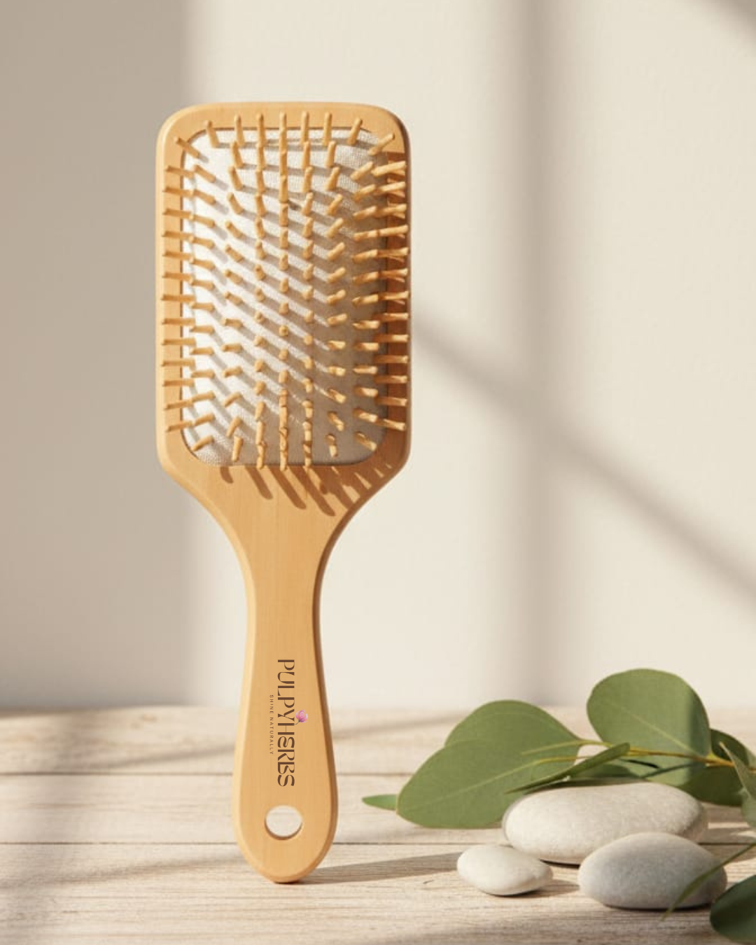 Pulpyherbs Wooden Hair Brush